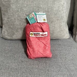 BeachTech Red Beach Towel